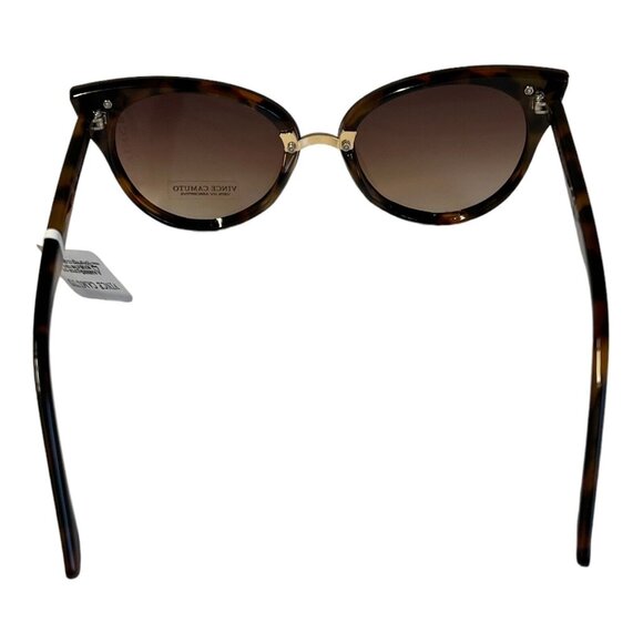 Vince Camuto VC1156 Tortoise Cat Eye Sunglasses Frame Brown Gradient Lens